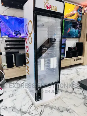 See Through Display Fridge Pearl Single Door PVC 424-2b