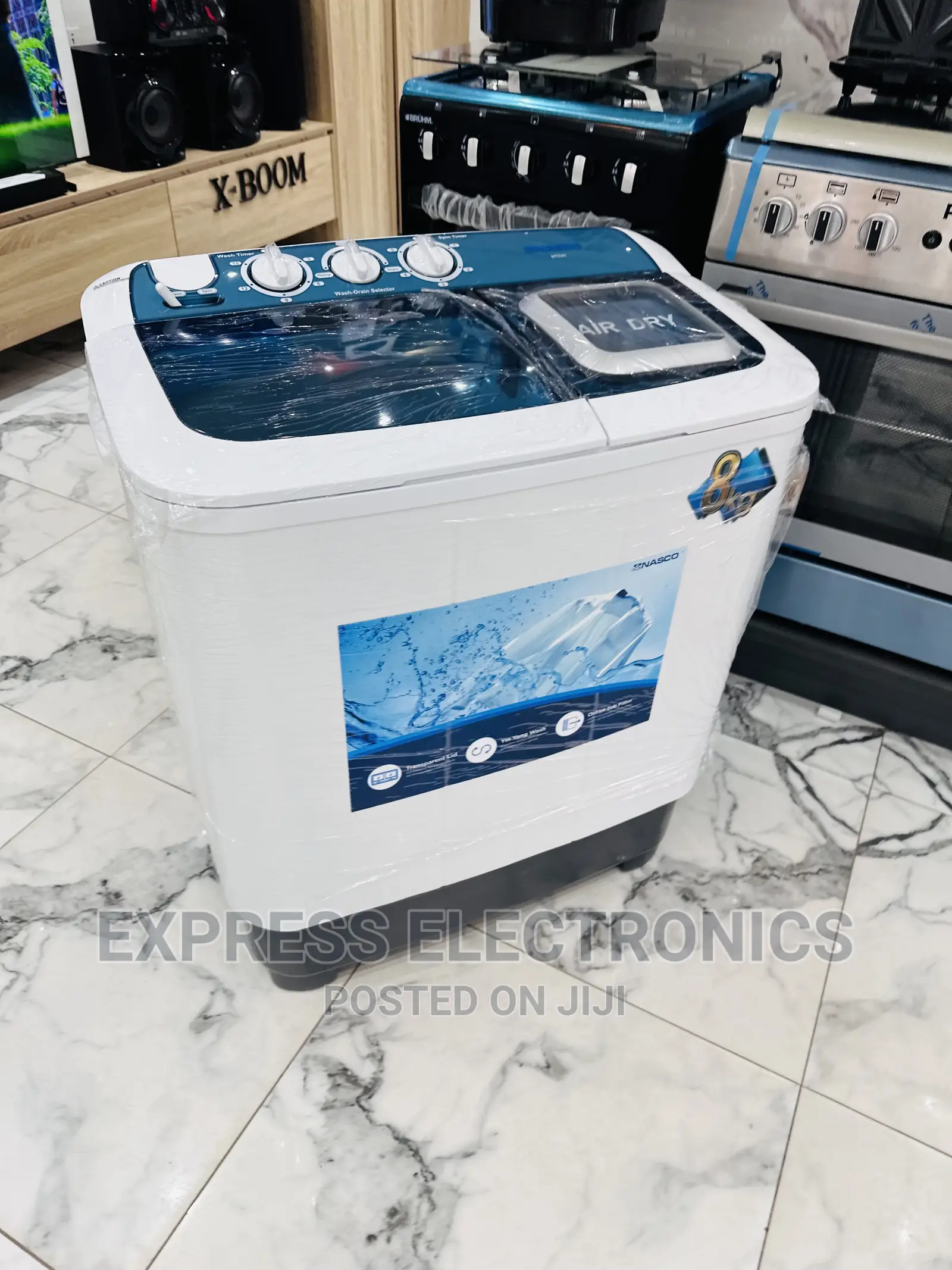 Spectacular Design Nasco Washing Machine 8kg Topload