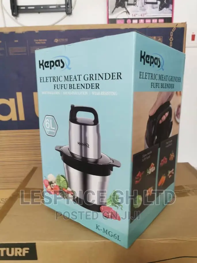 New Kepas 6L Stainless Fufu Blender