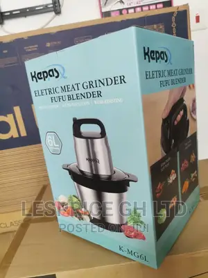 Stainless Steel-Kepas 6L Fufu Blender