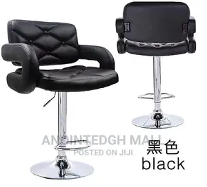 Adjustable Bar Stool / Chair - Black