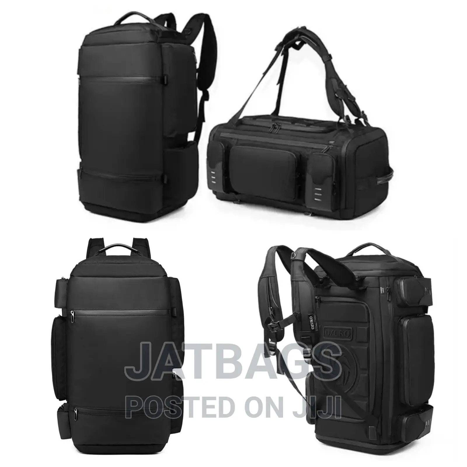 Ozuko Travelling Waterproof Laptop Backpack (Free Delivery)