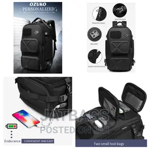 Ozuko Anti-Theft Waterproof Travel Backpack (Free Delivery)
