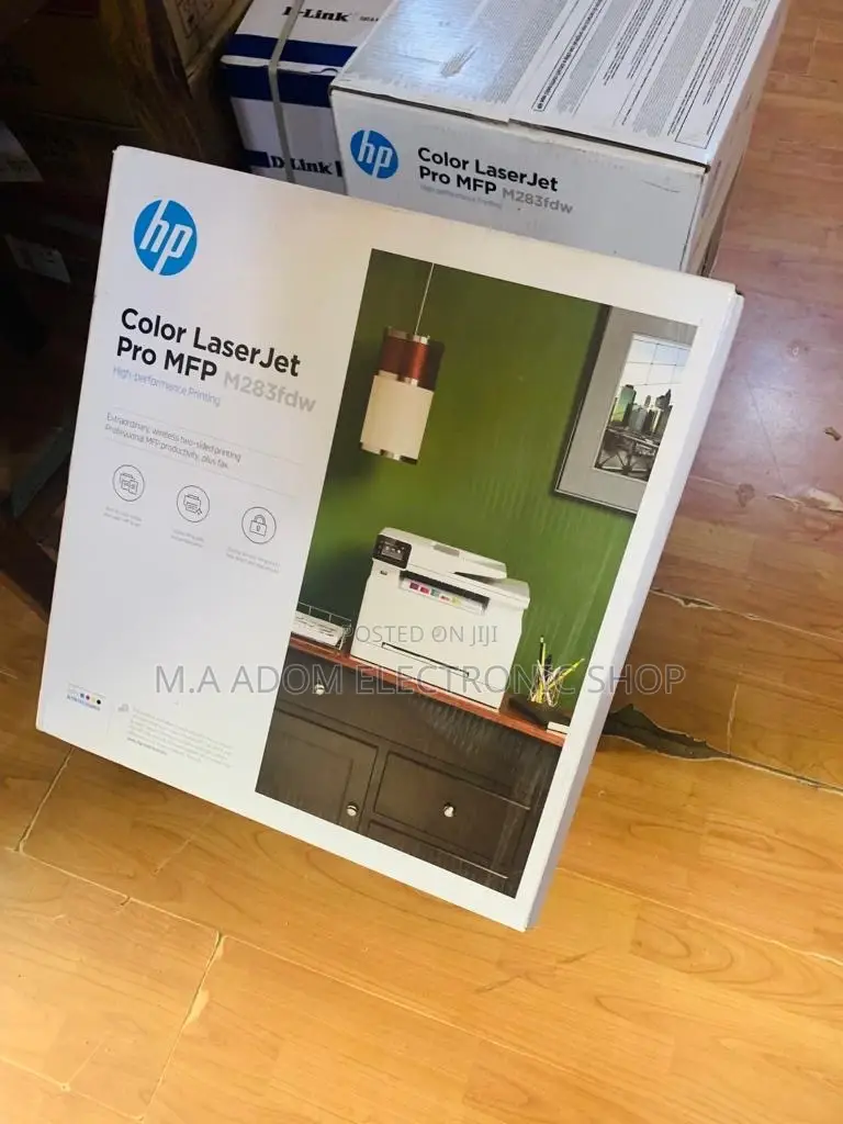 Long Lasting HP Color Laser Jet Pro Printer(Hp MFP 283) 