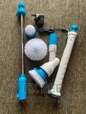 Home Electric Shower Cleaner Spin Scrubber Set