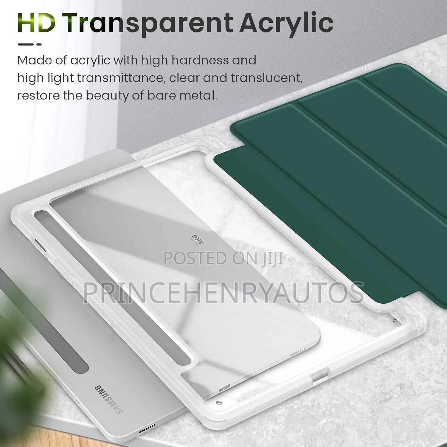 Hoidokly Case For Samsung Tab S8/S7 11" With S-pen Holder