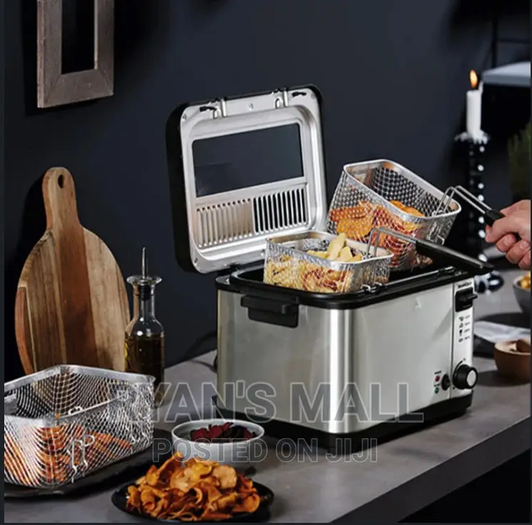 Deep Fryer With 3 Basket