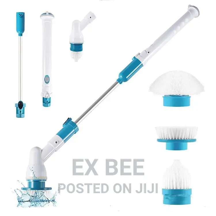 Home Electric Shower Cleaner Spin Scrubber Set