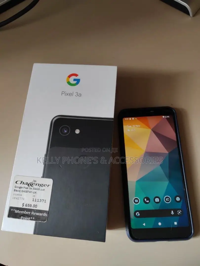 New Google Pixel 3 128 GB Black