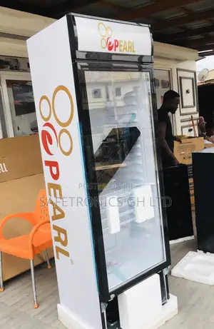 Singledoor Electric Pearl Glass PVC-424-2b Fridge Display 