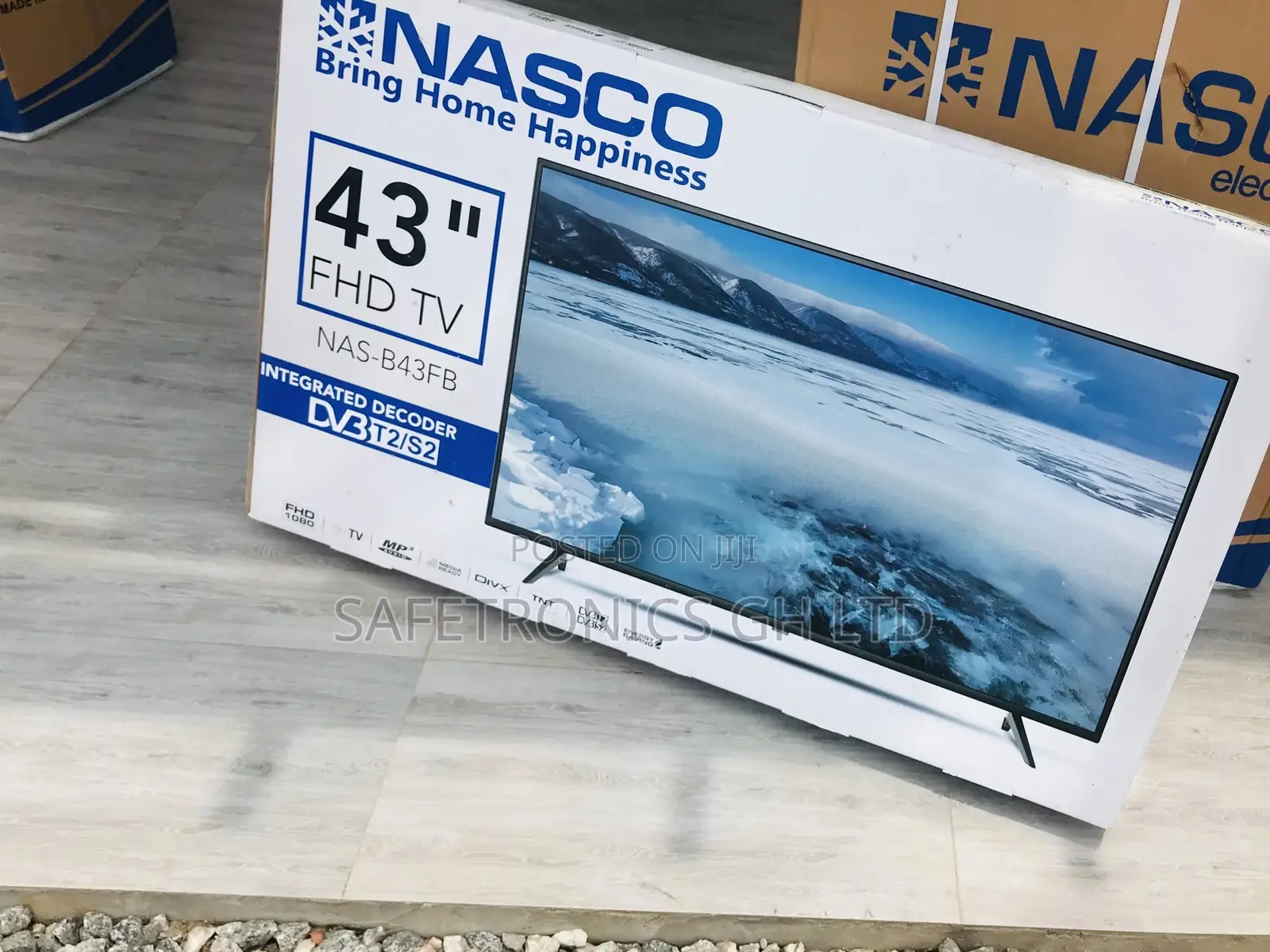 Nasco Digitale Satellite 43 Inches Glossy LED Tv 
