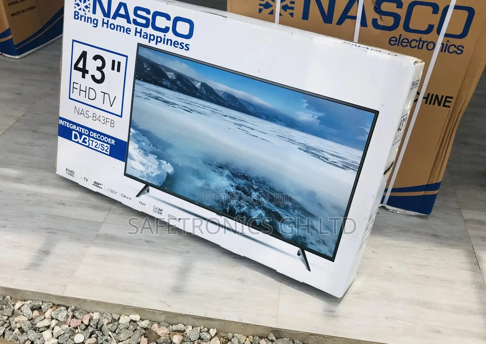 Nasco Digitale Satellite 43 Inches Glossy LED Tv 