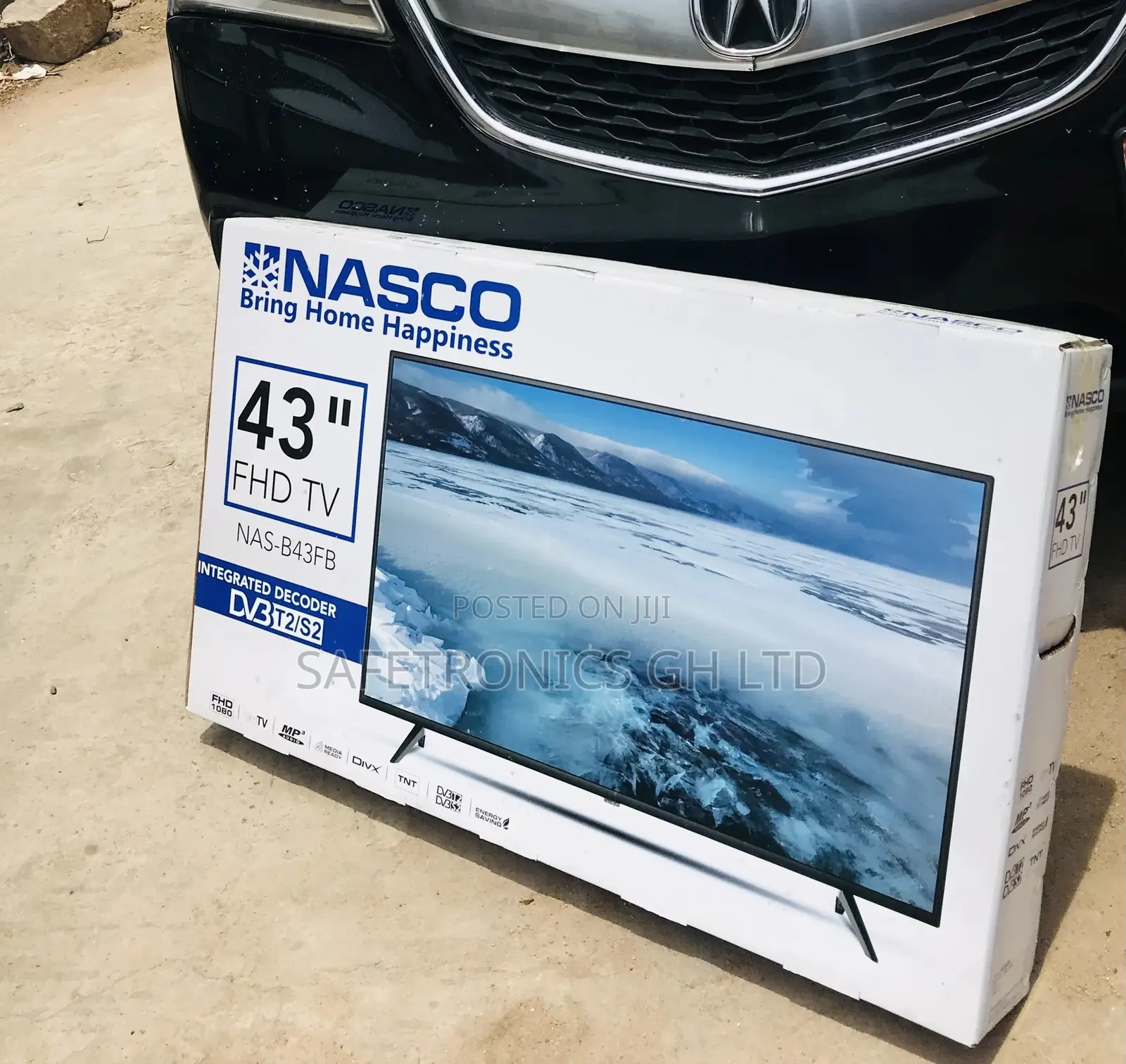 Satellite Digital 43 Inches LED FHD Nasco Glossy Tv 