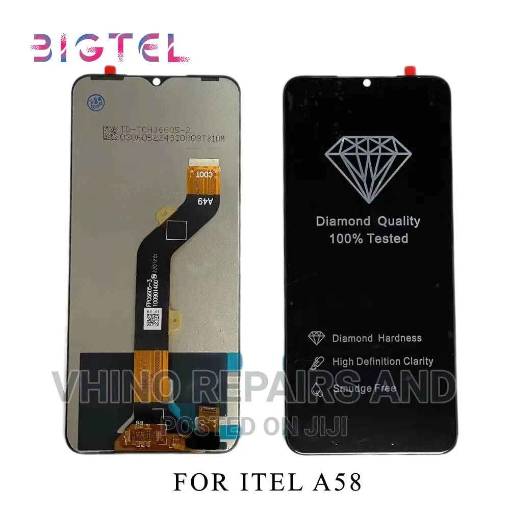 Original Itel A58 Screen Replacement