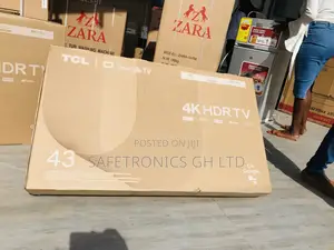 Glossy LED TCL S5400  43 Inches UHD  HDR Tv