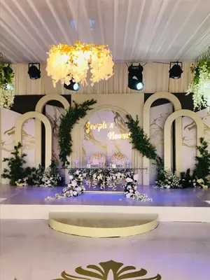 VIP Wedding Backdrop