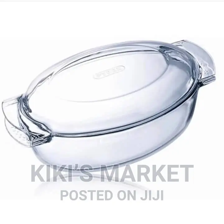 Pyrex Classic Borosilicate Serving Bowl With Cover 5.8l