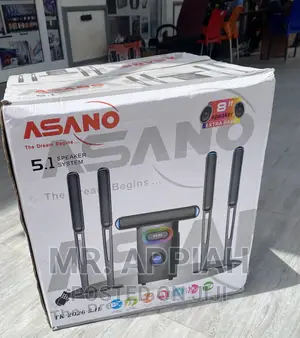 Shop Authentic Asano 2026 Bluetooth Sound Bar System,Black