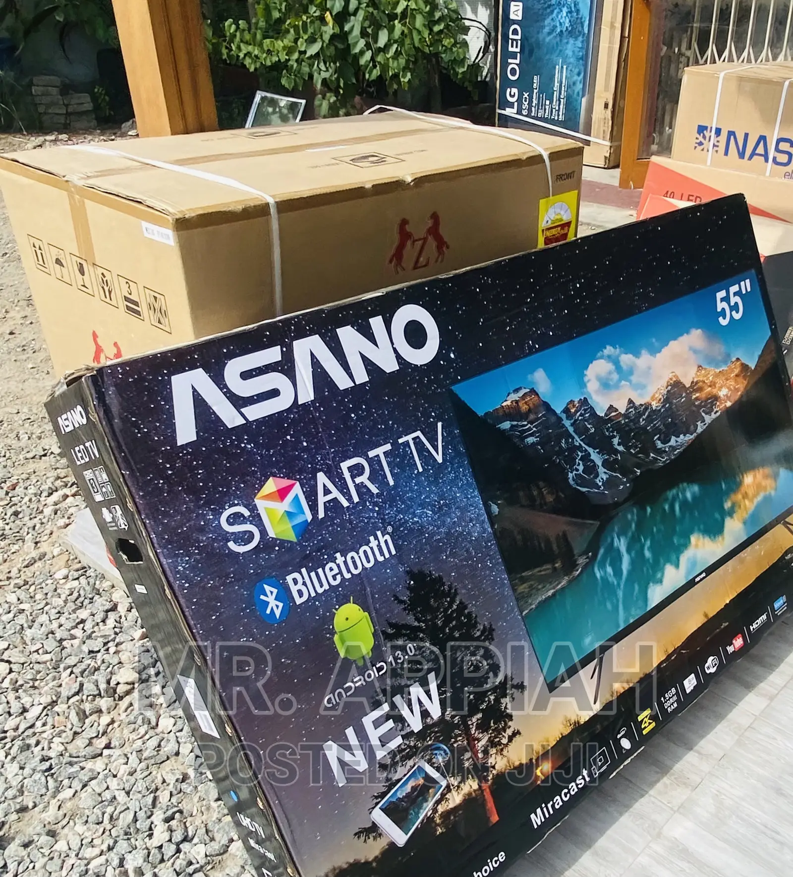 Shop Original Asano 55 Inch Uhd Smart Bluetooth Tv for Less