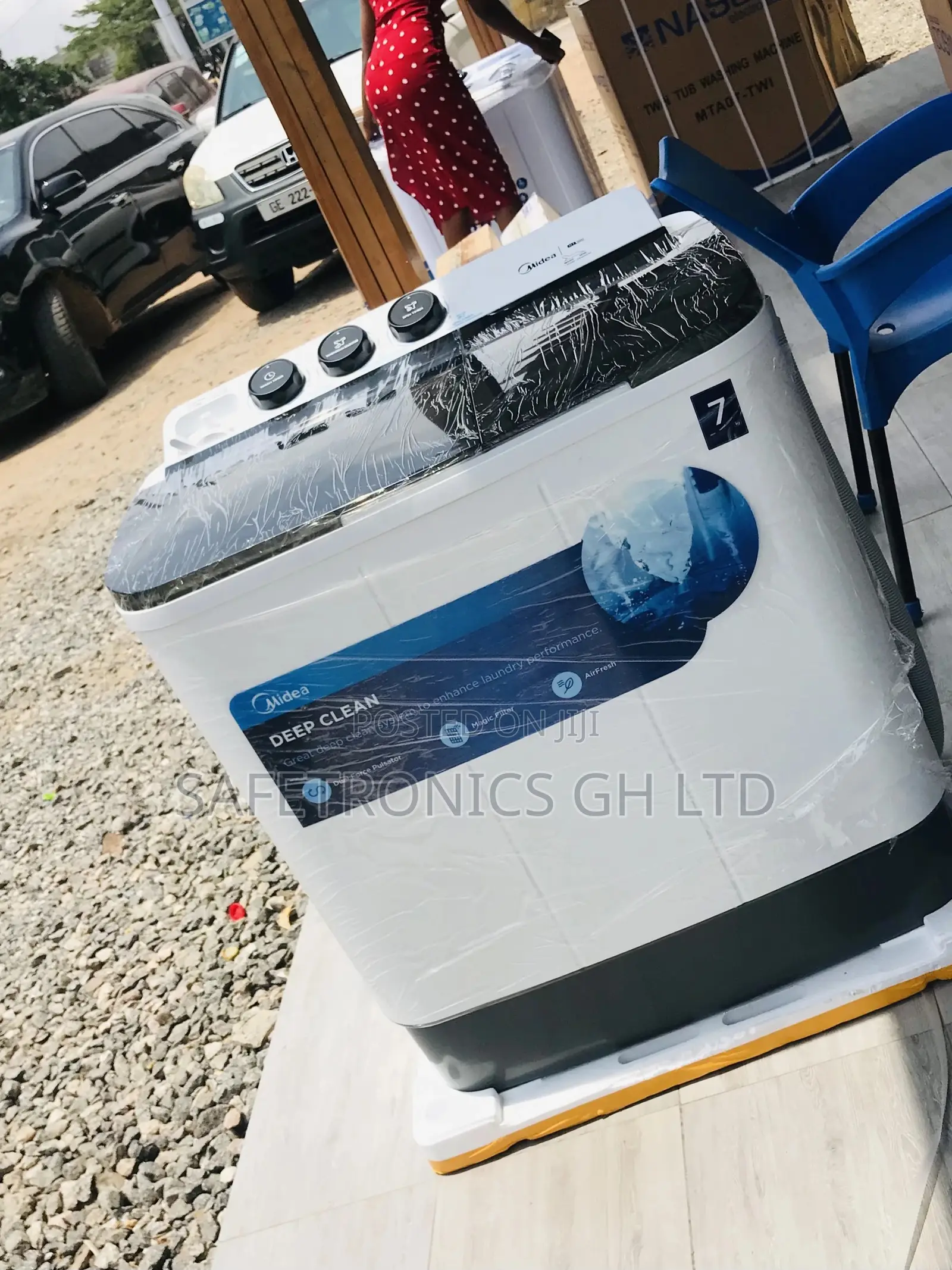 Washingmachine Topload Semiautomatic Midea  7kg