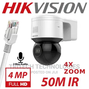 Hikvision Mini PTZ Speed Dome 4mp Ds-2de3a404iw-De/W