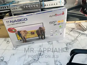 Shop Authentic Nasco 50 Inch Uhd Smart(Black) 
