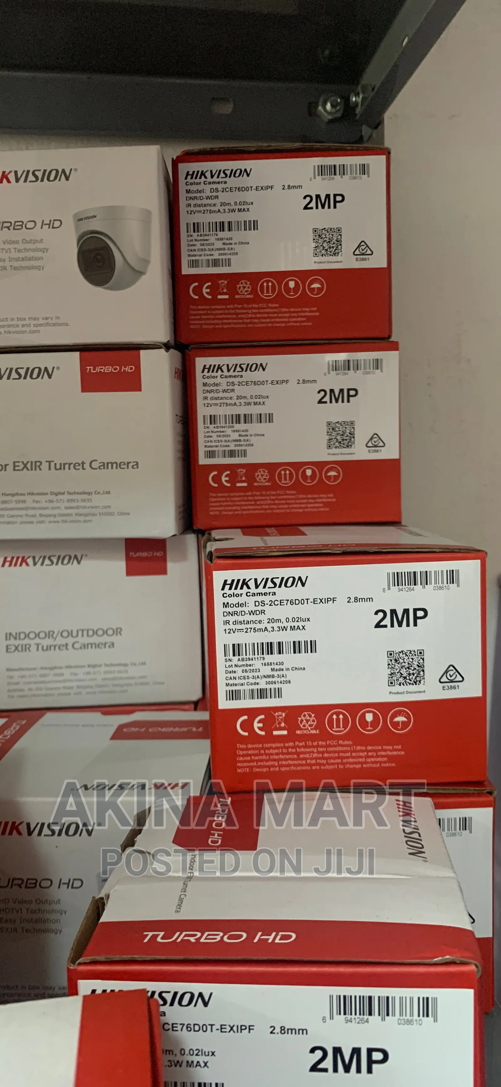 Hikvision 2mp Analog Camera (1080p)Ds-2ce76dot-Exipf