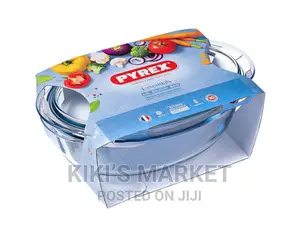 Pyrex Classic Borosilicate Serving Bowl With Cover 5.8l