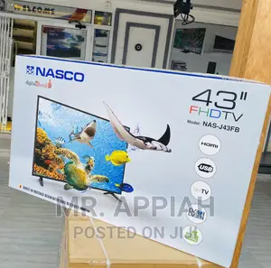 Shop Original Nasco 43 Inch Uhd Smart LED Tv(Black).