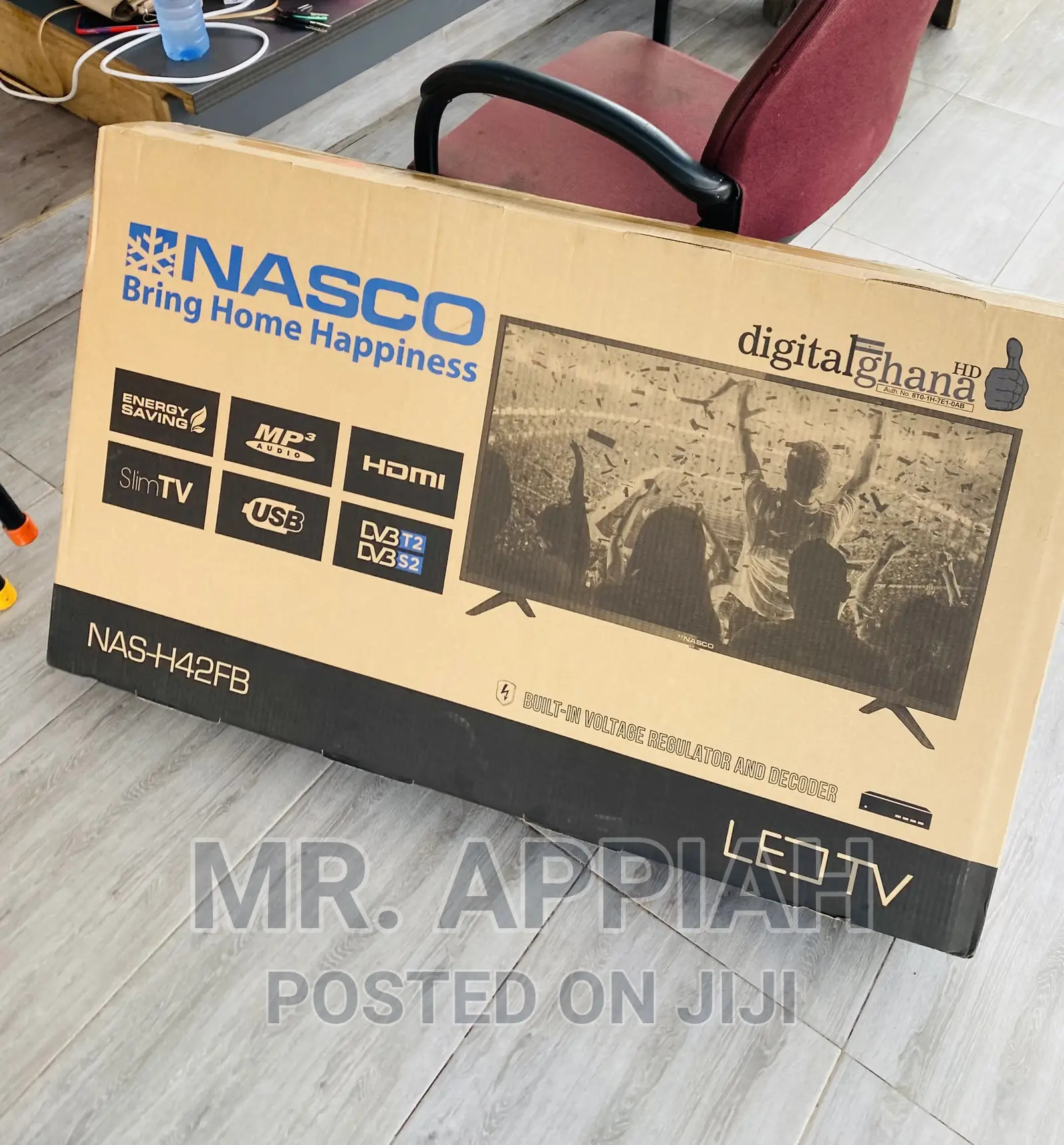 Shop Affordable Nasco 42 Inch Digital Satelite LED Tv(Blak)