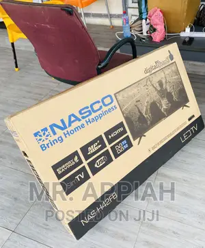 Shop Quality Nasco 42 Inch Basic Black Digital Satelite Tv.