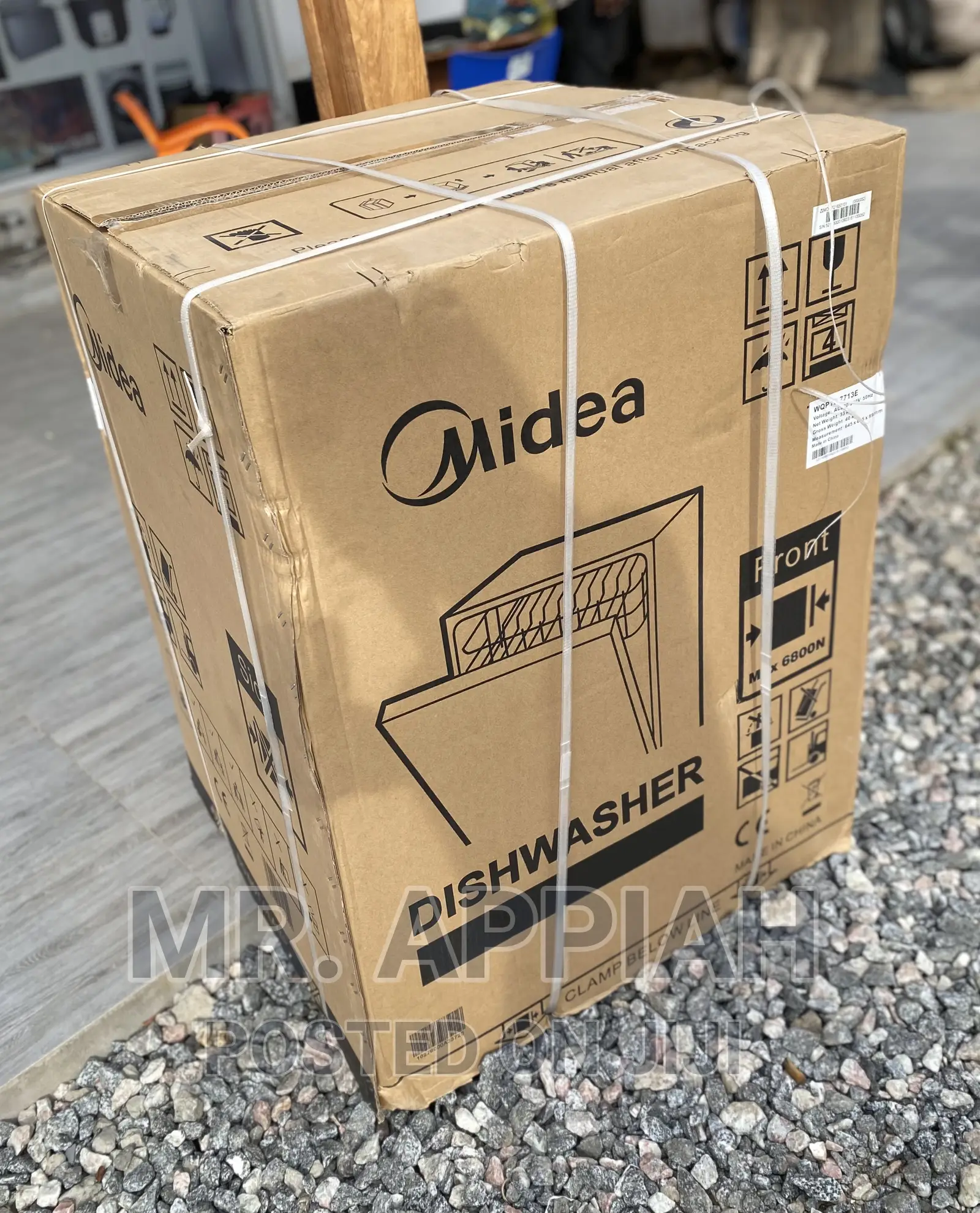 Shop Affordable Midea Dishwasher From Us(WQP12-5203)Silver