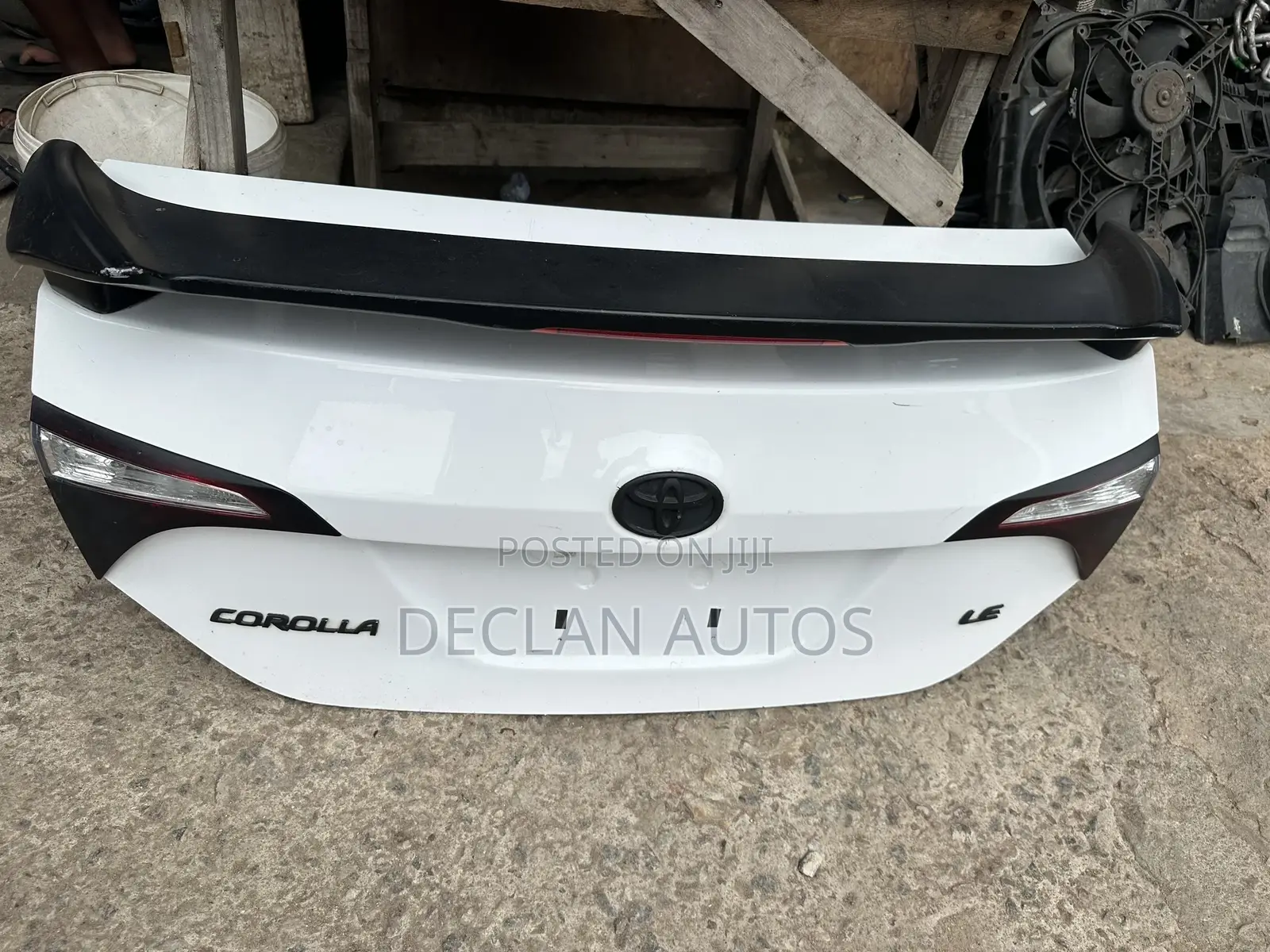 Toyota Corolla 2017 Boot