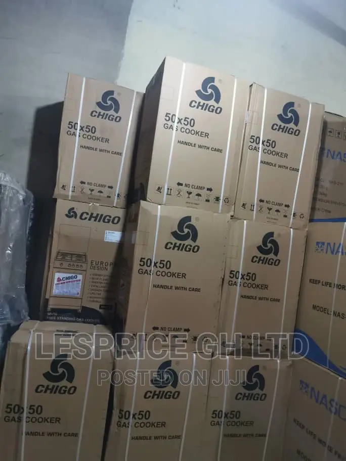 Chigo 4br 50x50 Inbuilt Lamp Gas Cooker