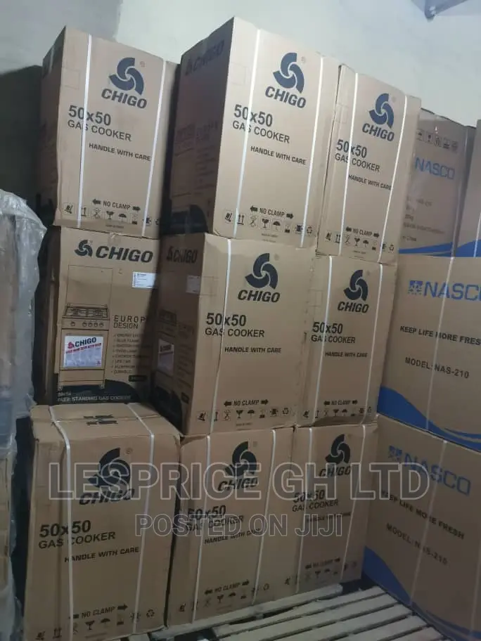 Chigo 4br 50x50-Gas Cooker Exclusive