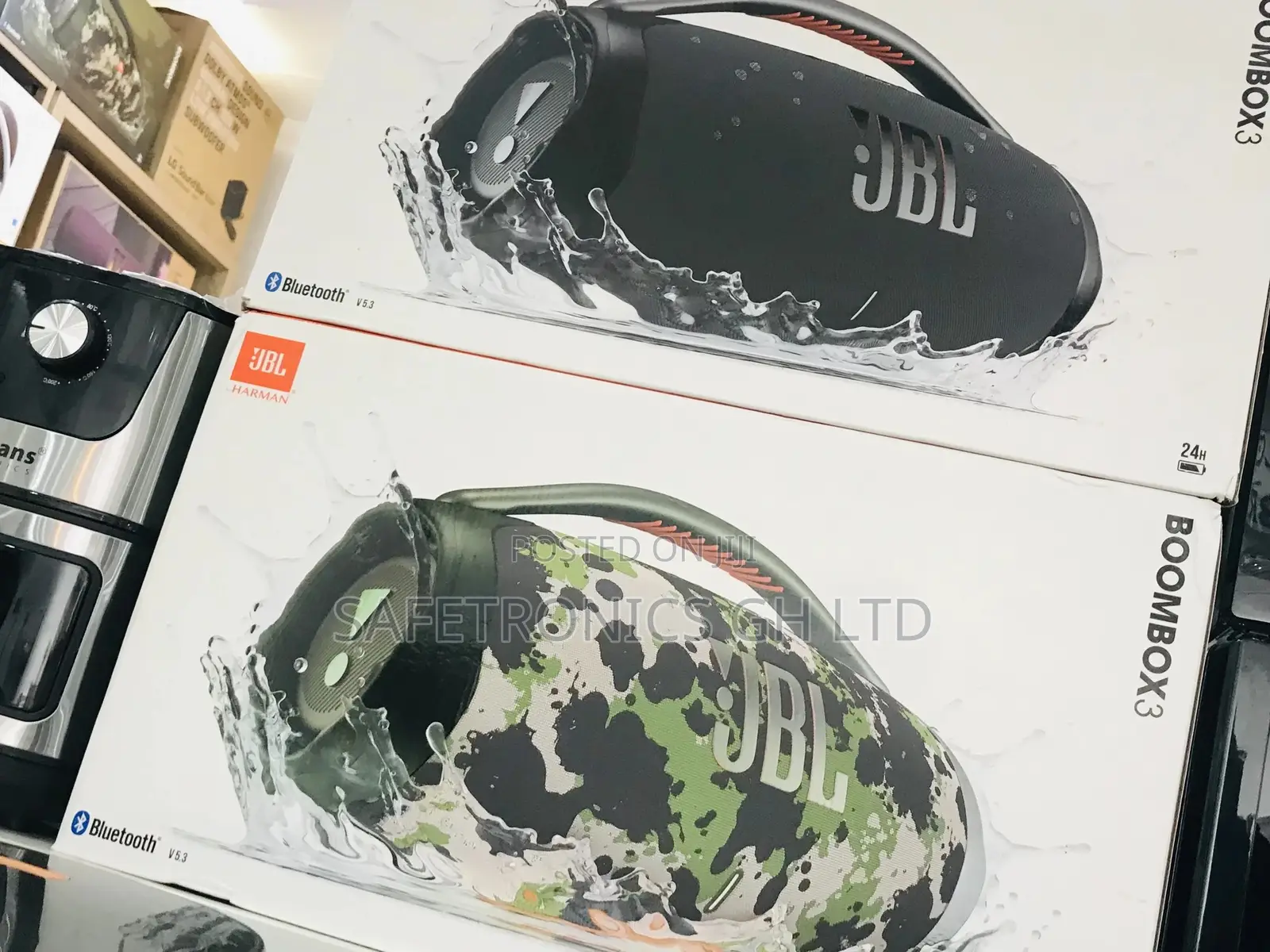 Wireless JBL Boombox3 Bluetooth Speaker