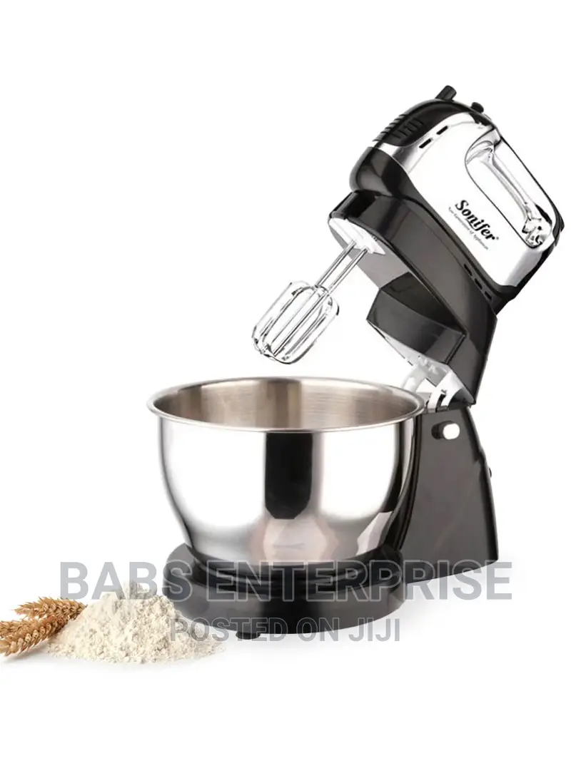 Sonifer 250W Stand Mixer 4L Stainless Steel Mixing Bowl in Accra