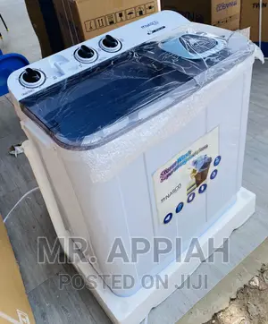 High Nasco 7kg Top Load Washing Machine + Spin Dry(White).