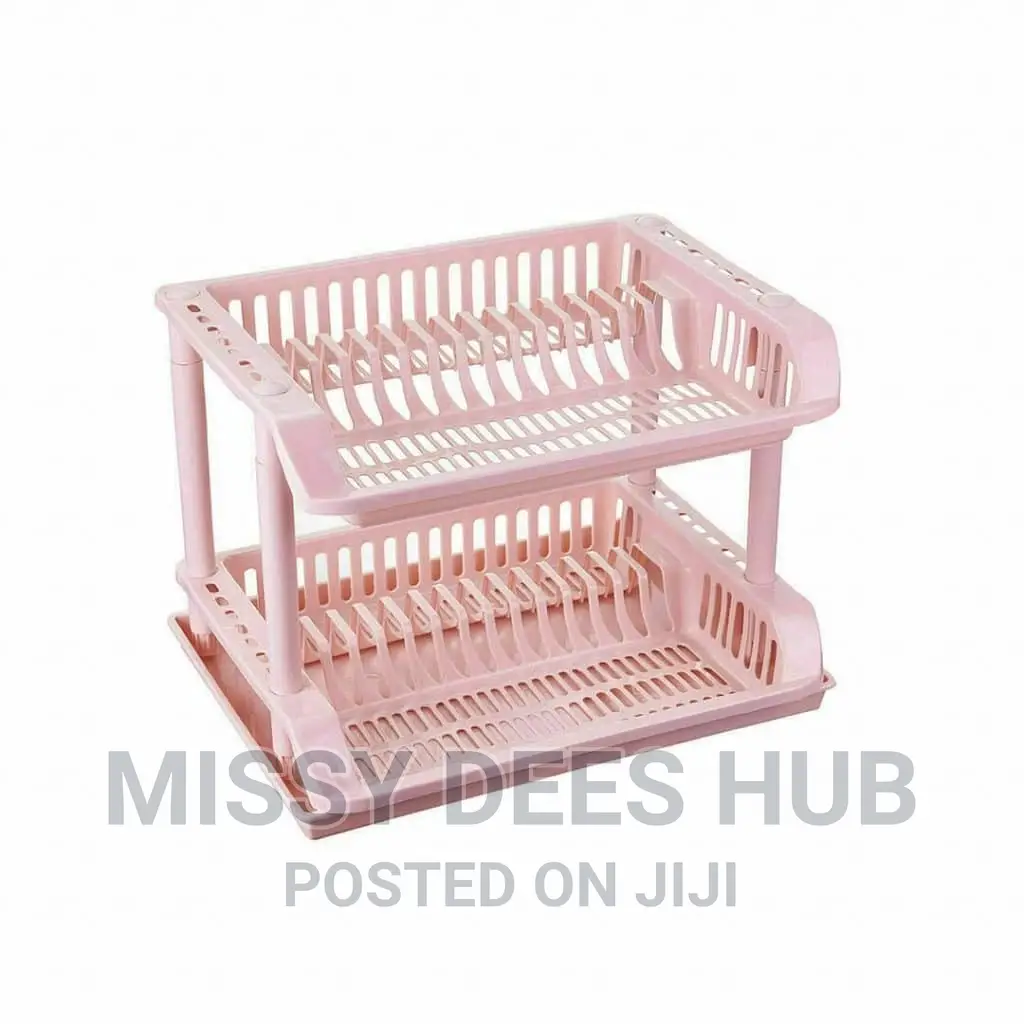 2 Tier Plastic Dish Rack