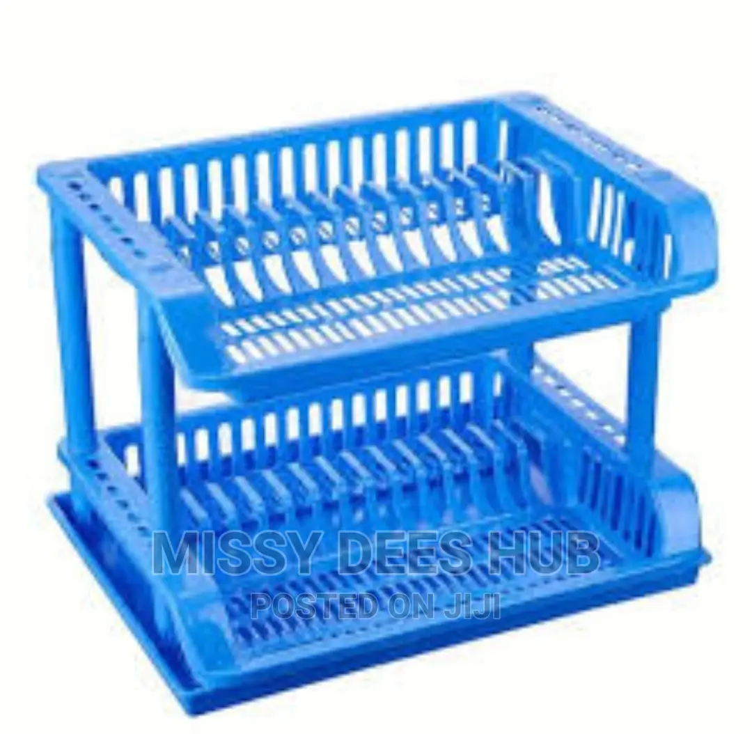 2 Tier Plastic Dish Rack