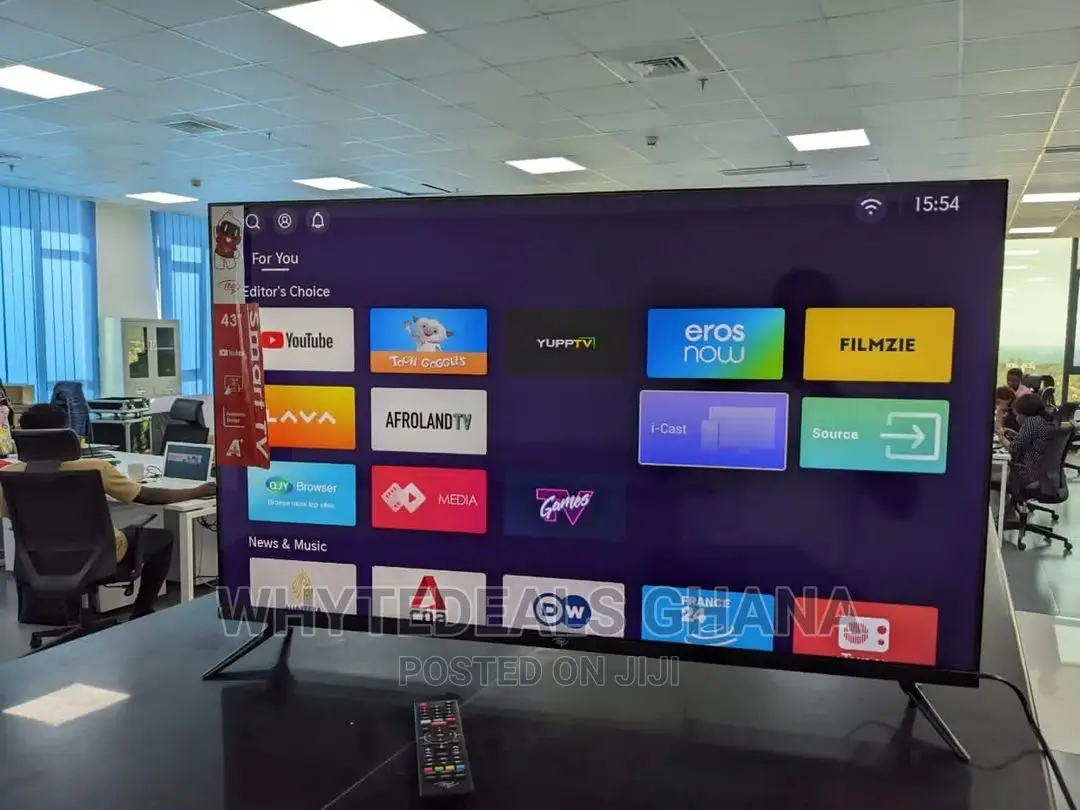 43” Itel Android Smart Frameless Bluetooth Voice-controlled