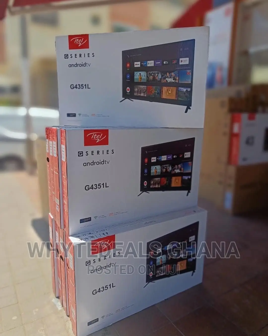 43” Itel Android Smart Frameless Bluetooth Voice-controlled