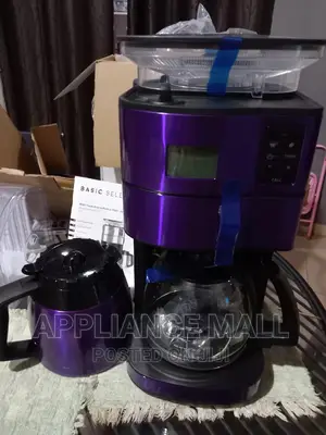 Coffee Maker/Grinder With Thermo Flask