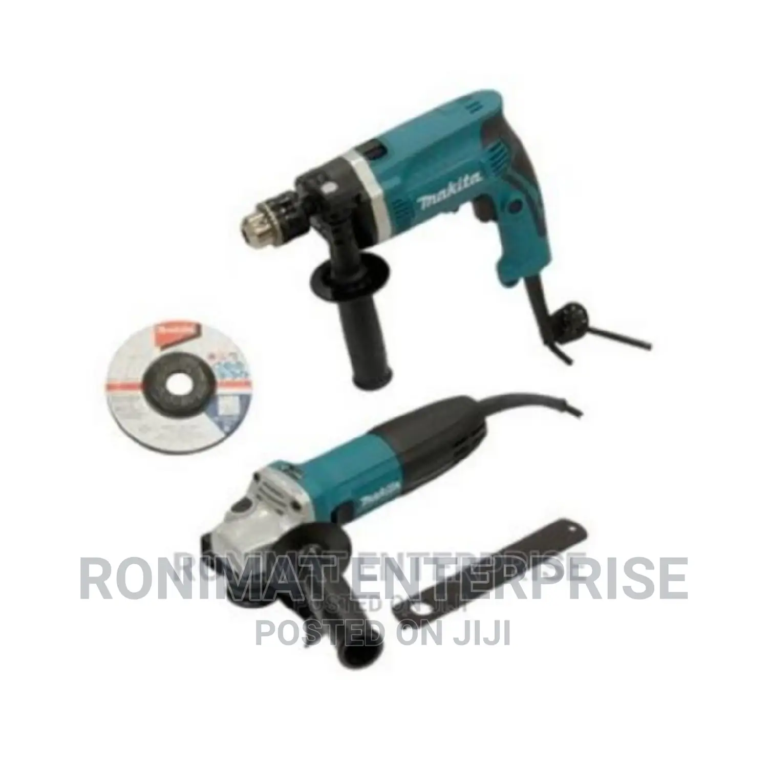 Makita Combo: Impact Drill + Angle Grinder From Germany