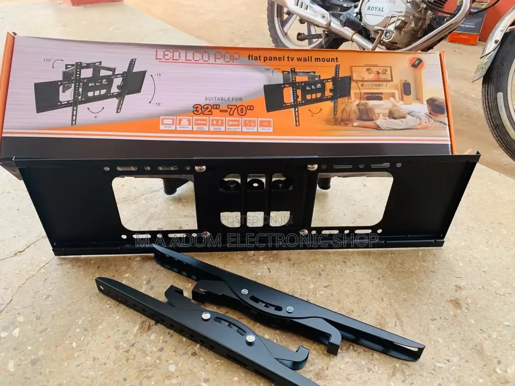(32”-70”)Quality Full Motion Adjustable Wall Mount 