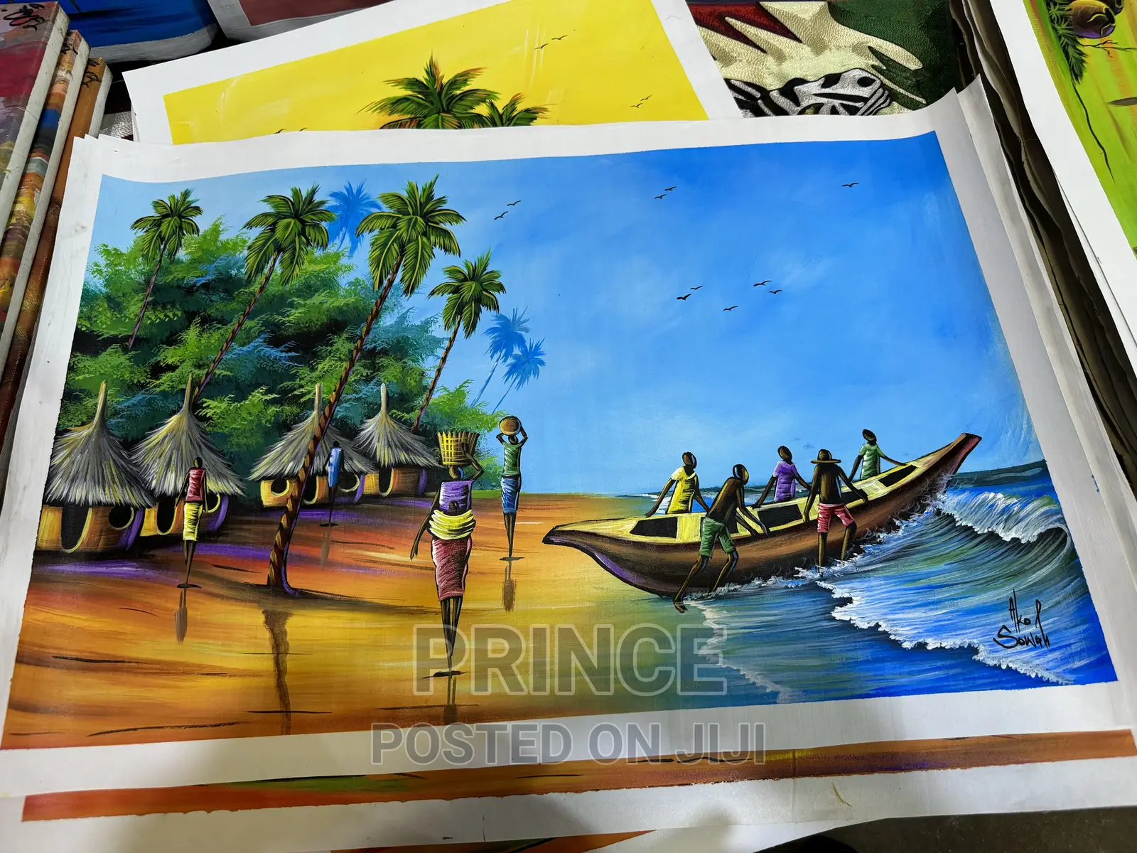 Acrylic Canvas Paintings / Art Painting