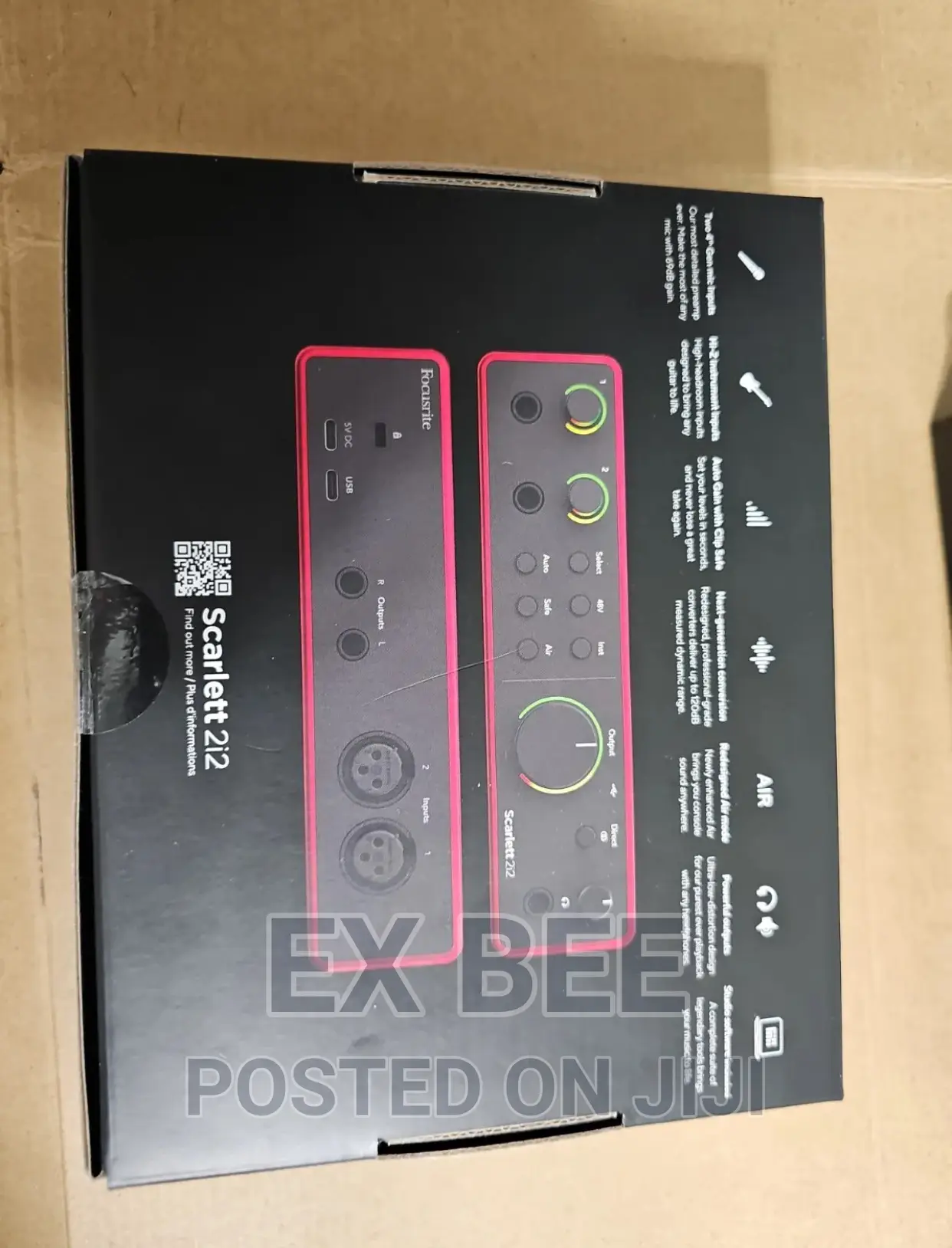 Focusrite Scarlett 2i2 (4th Generation) Audio Interface