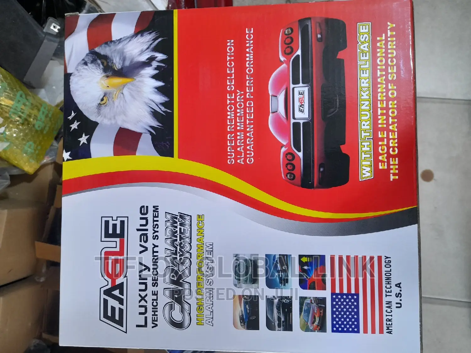 Car Alarm System With Accessories USA