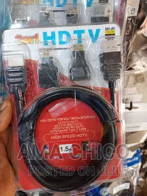 Hdmi Cable (3 in 1) Connector