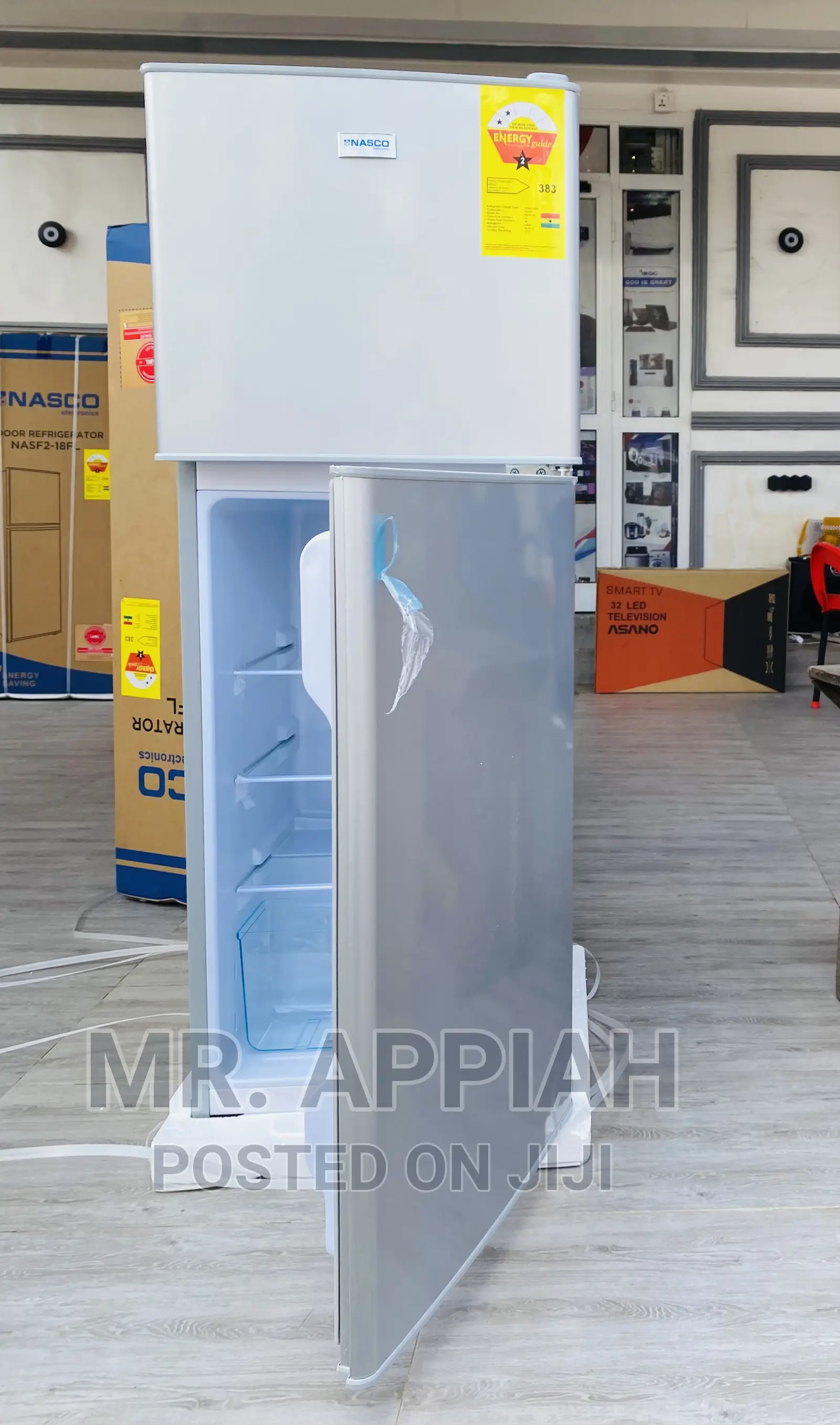 Super Chilling Nasco Double Door Refrigerator(Nascof2-16fl)